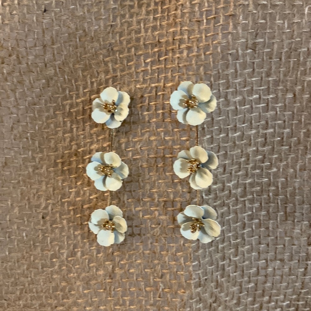 Flower Blossom Earrings - Picture 5 of 12